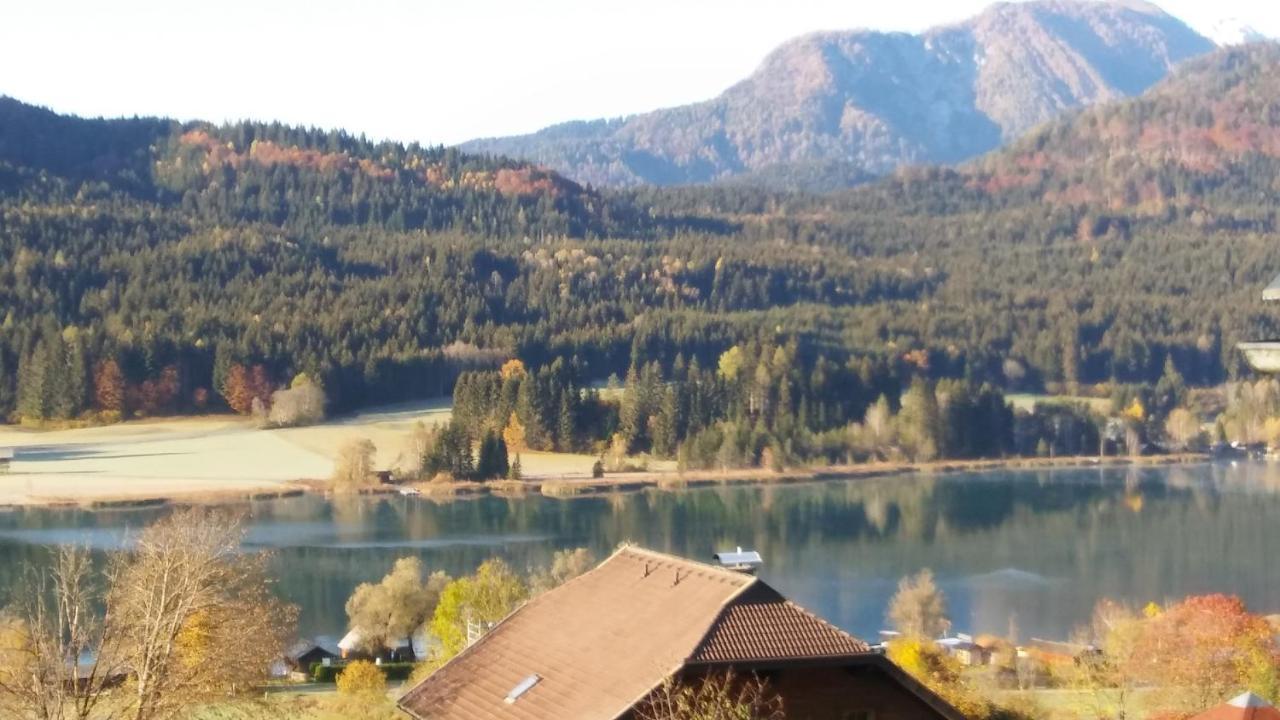 Apartmán Landhaus Vogel Weissensee Exteriér fotografie