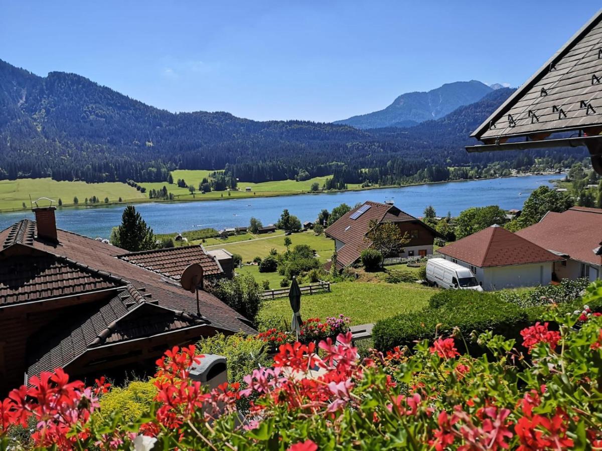 Apartmán Landhaus Vogel Weissensee Exteriér fotografie