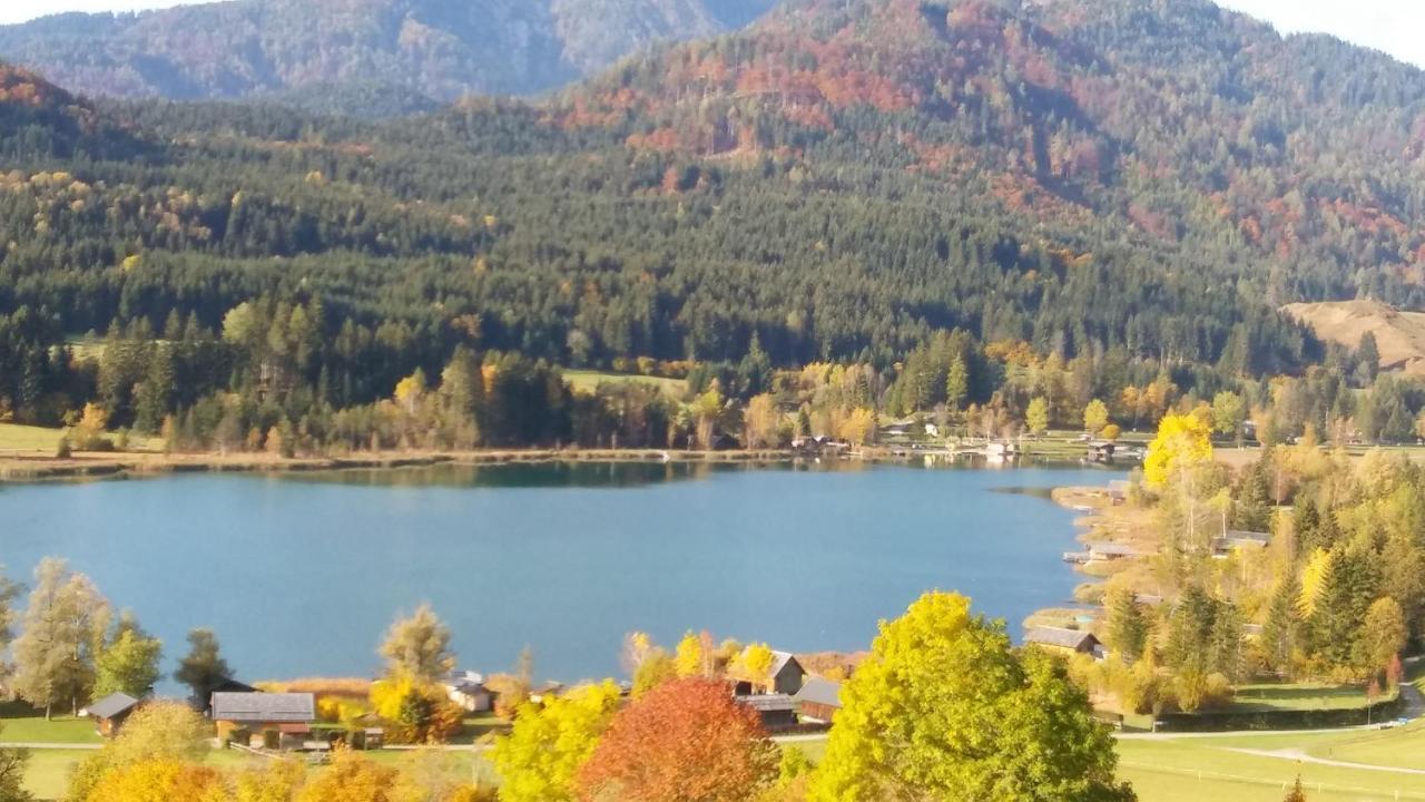 Apartmán Landhaus Vogel Weissensee Exteriér fotografie